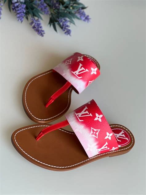 cheap louis vuitton flip flops|christian louis vuitton flip flops.